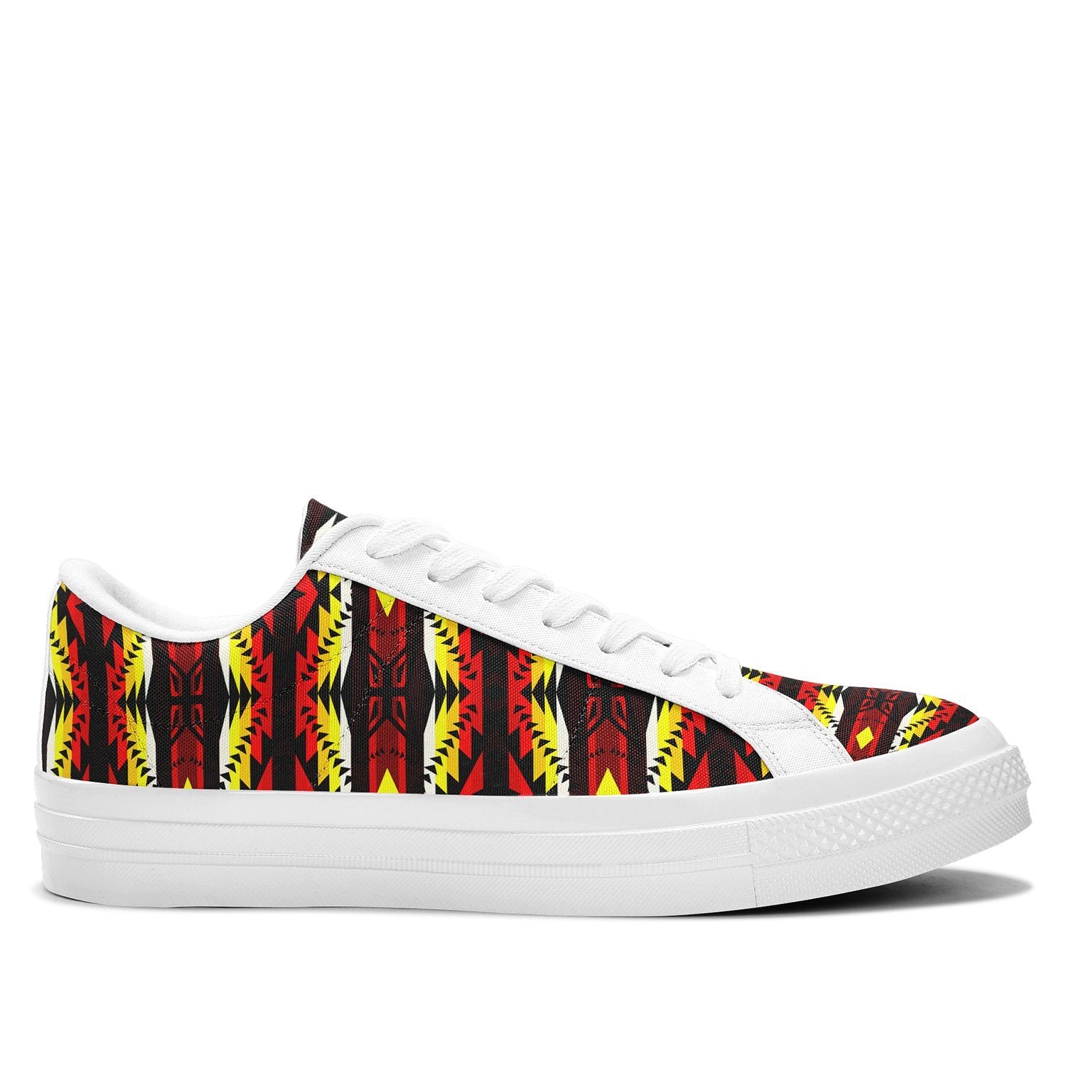 Canyon War Party Aapisi Low Top Canvas Shoes White Sole 49 Dzine