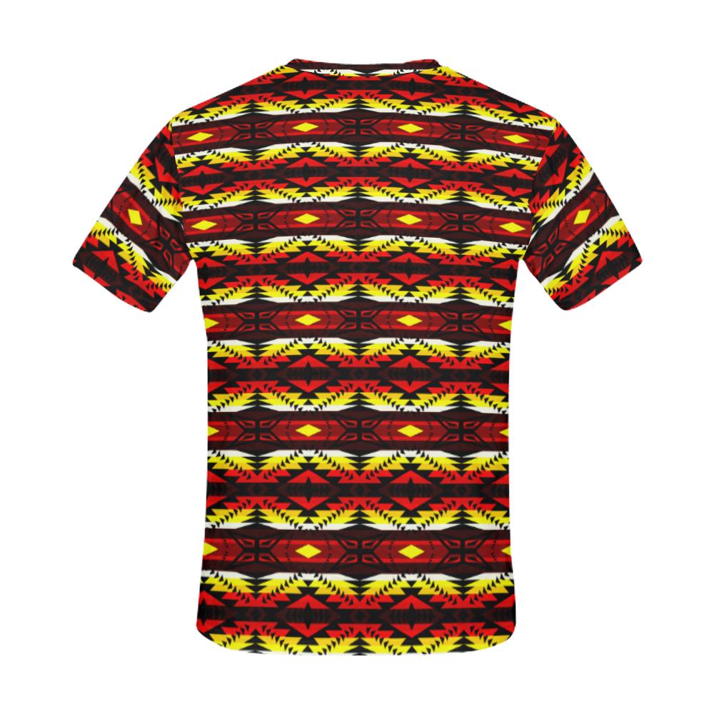 Canyon War Party All Over Print T-Shirt for Men (USA Size) (Model T40) All Over Print T-Shirt for Men (T40) e-joyer