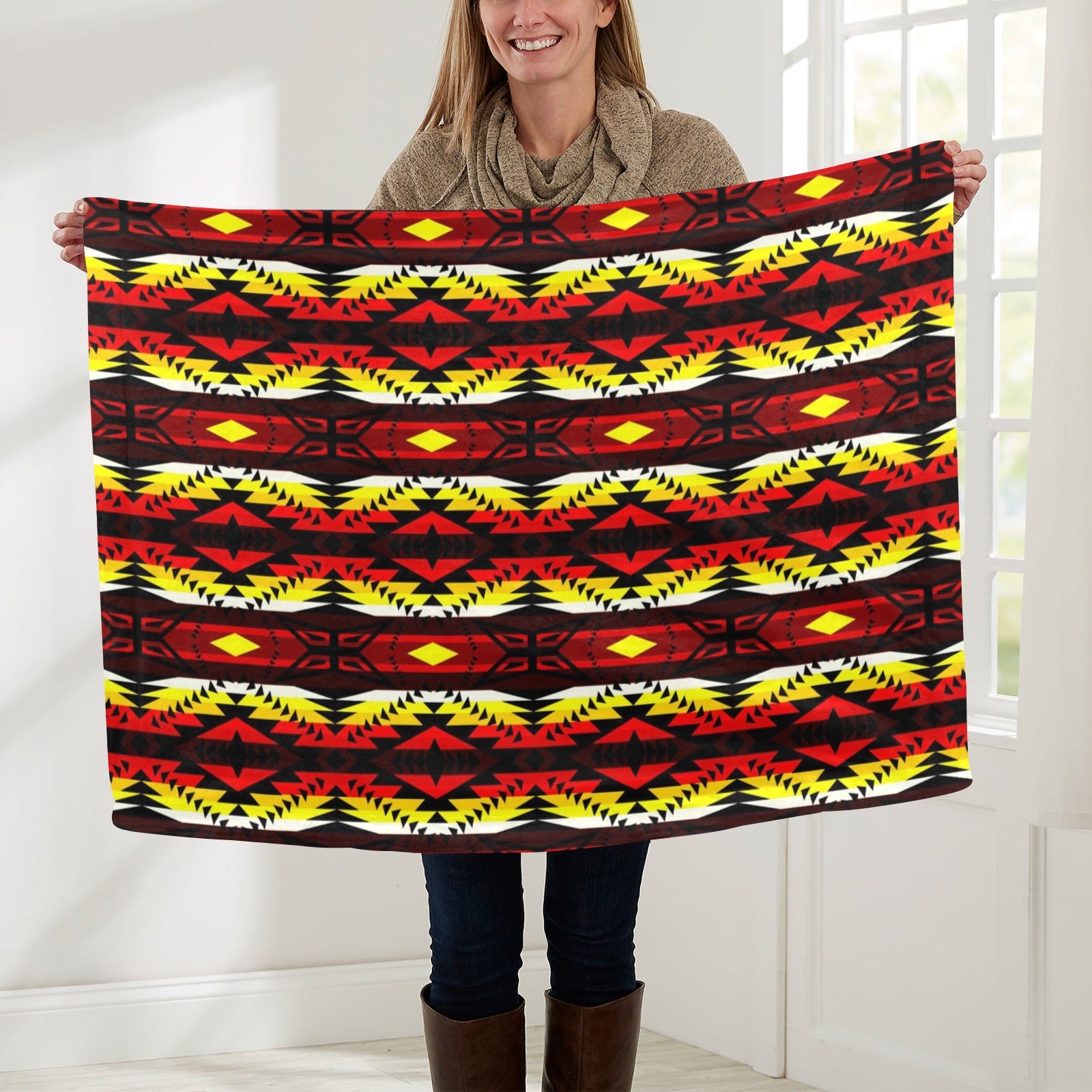 Canyon War Party Baby Blanket 30"x40" Baby Blanket 30"x40" e-joyer