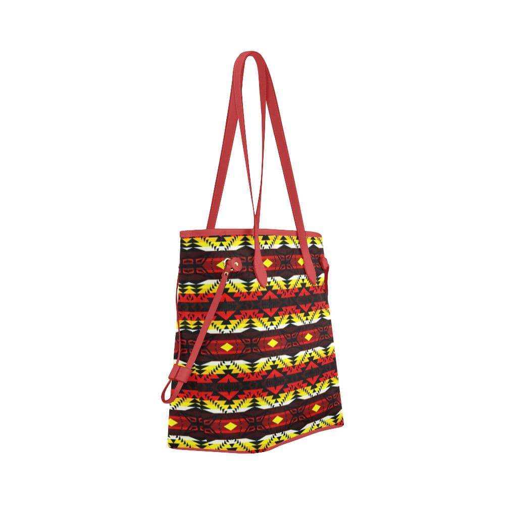 Canyon War Party Clover Canvas Tote Bag (Model 1661) Clover Canvas Tote Bag (1661) e-joyer