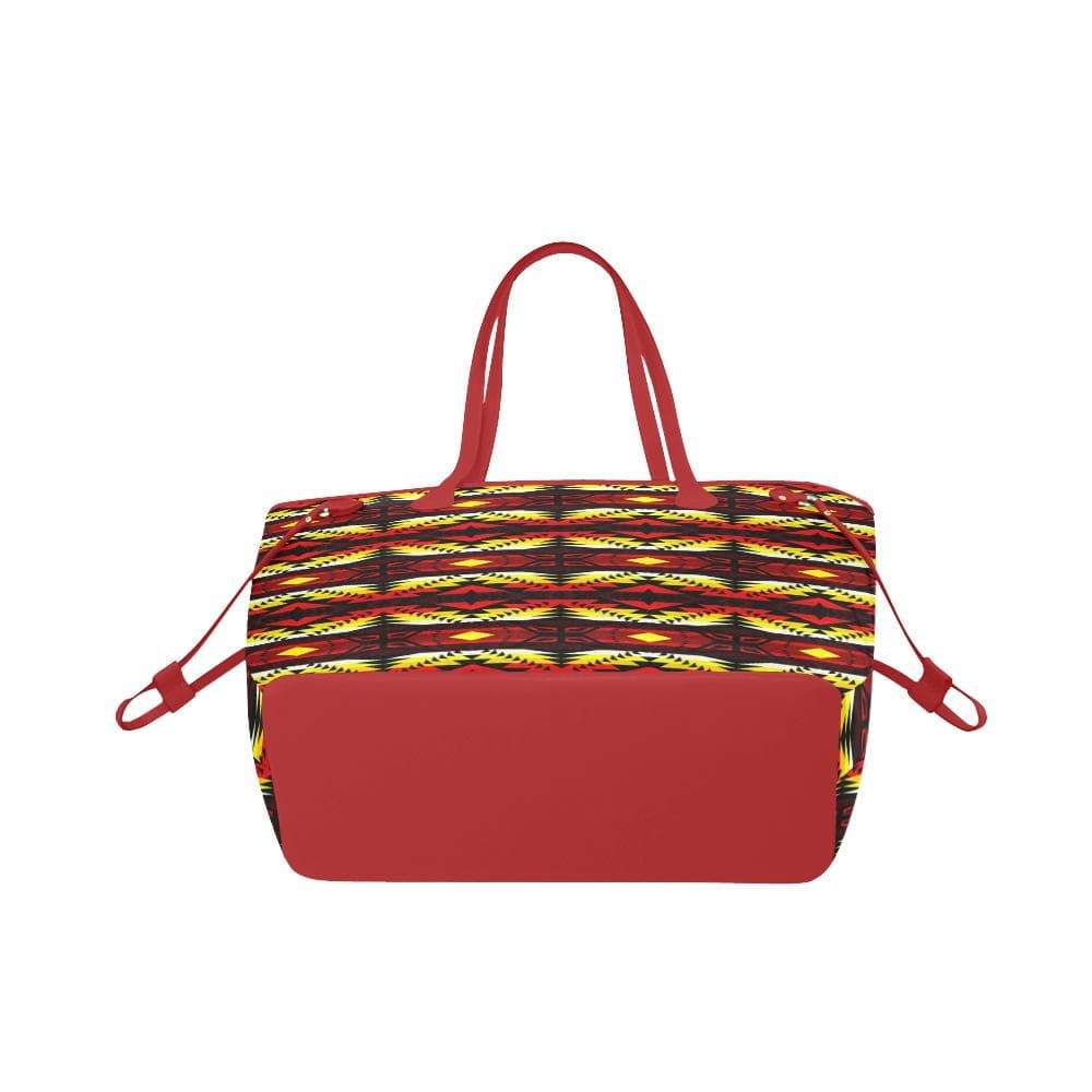 Canyon War Party Clover Canvas Tote Bag (Model 1661) Clover Canvas Tote Bag (1661) e-joyer