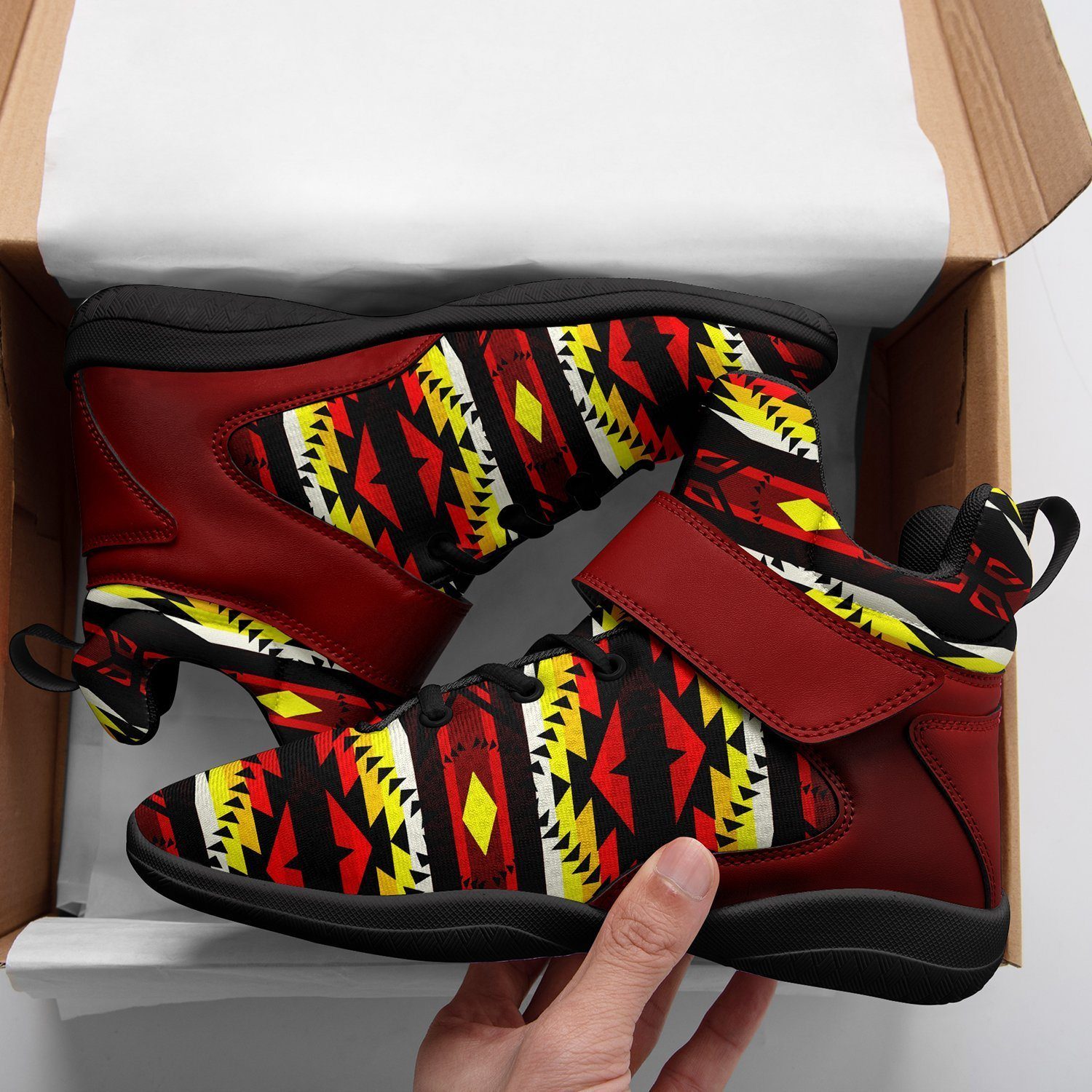 Canyon War Party Kid's Ipottaa Basketball / Sport High Top Shoes 49 Dzine