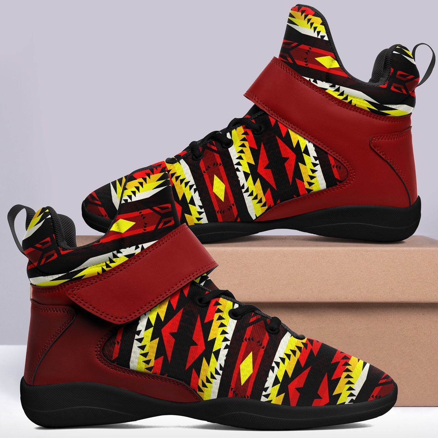 Canyon War Party Kid's Ipottaa Basketball / Sport High Top Shoes 49 Dzine