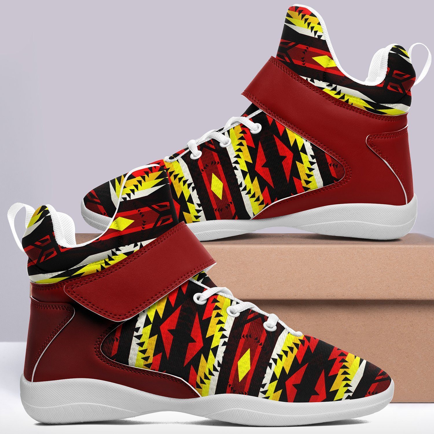 Canyon War Party Kid's Ipottaa Basketball / Sport High Top Shoes 49 Dzine
