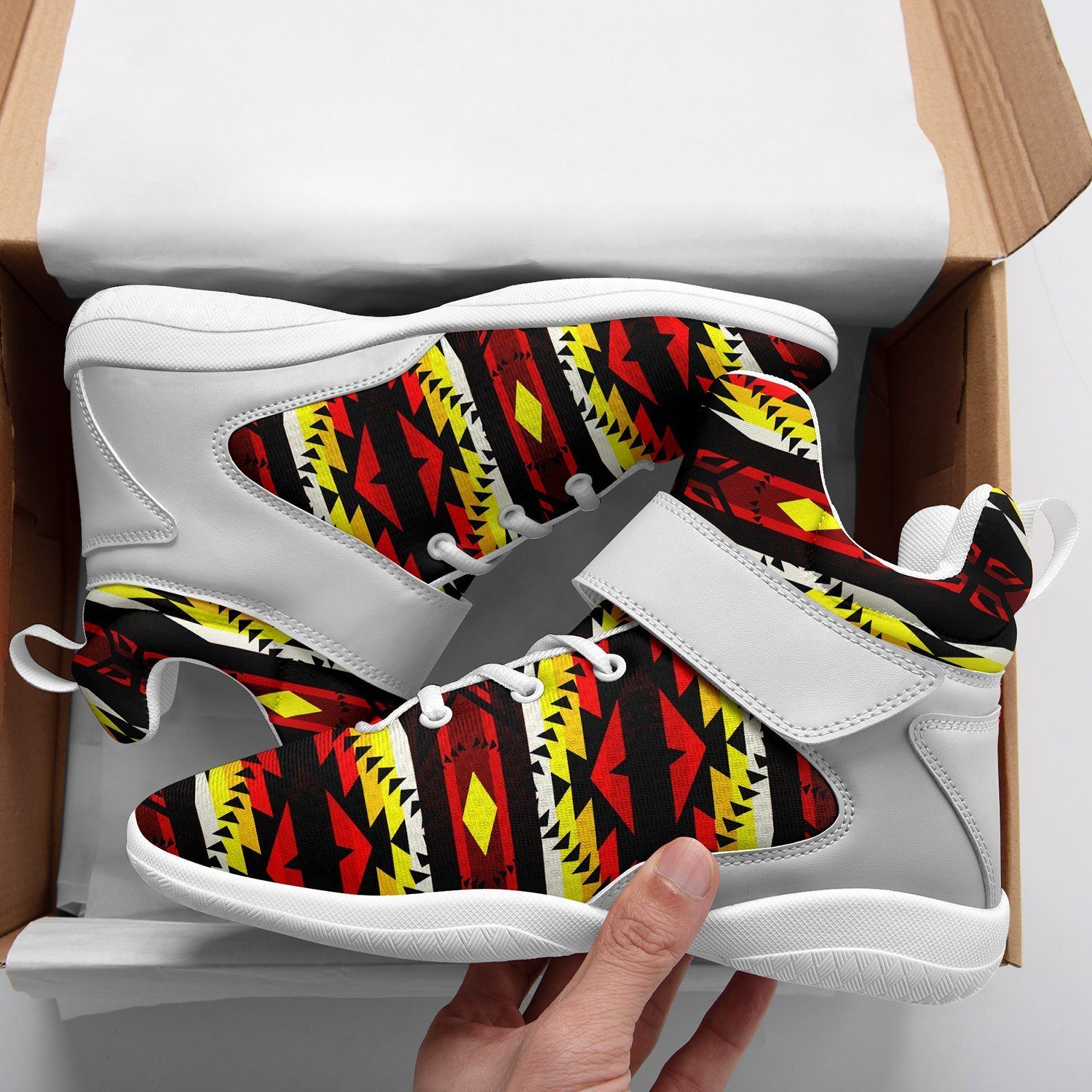 Canyon War Party Kid's Ipottaa Basketball / Sport High Top Shoes 49 Dzine