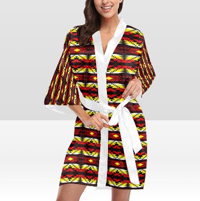 Canyon War Party Kimono Robe Artsadd