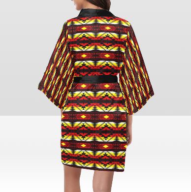 Canyon War Party Kimono Robe Artsadd
