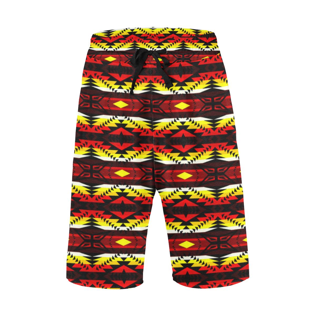 Canyon War Party Men's All Over Print Casual Shorts (Model L23) Men's Casual Shorts (L23) e-joyer