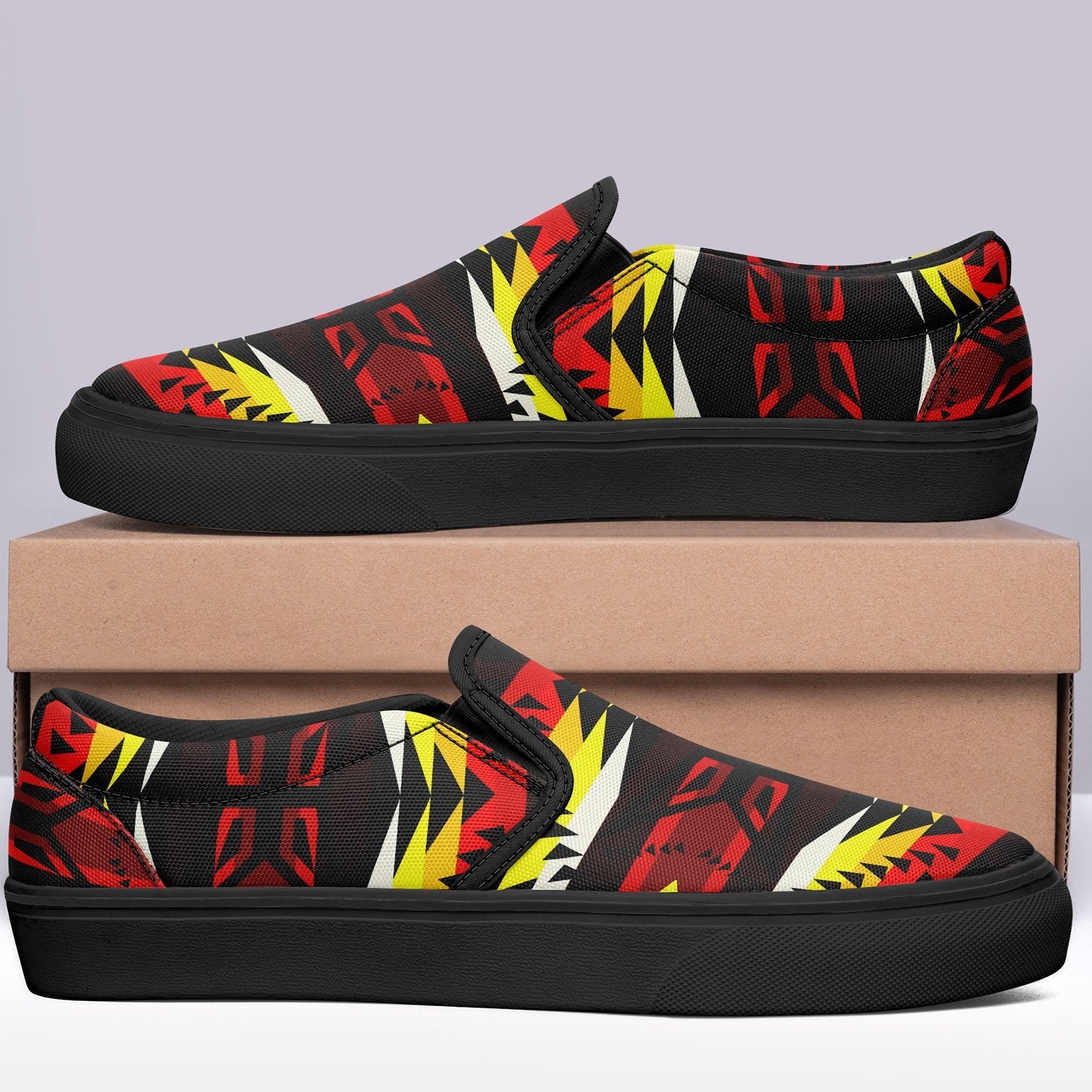 Canyon War Party Otoyimm Canvas Slip On Shoes 49 Dzine