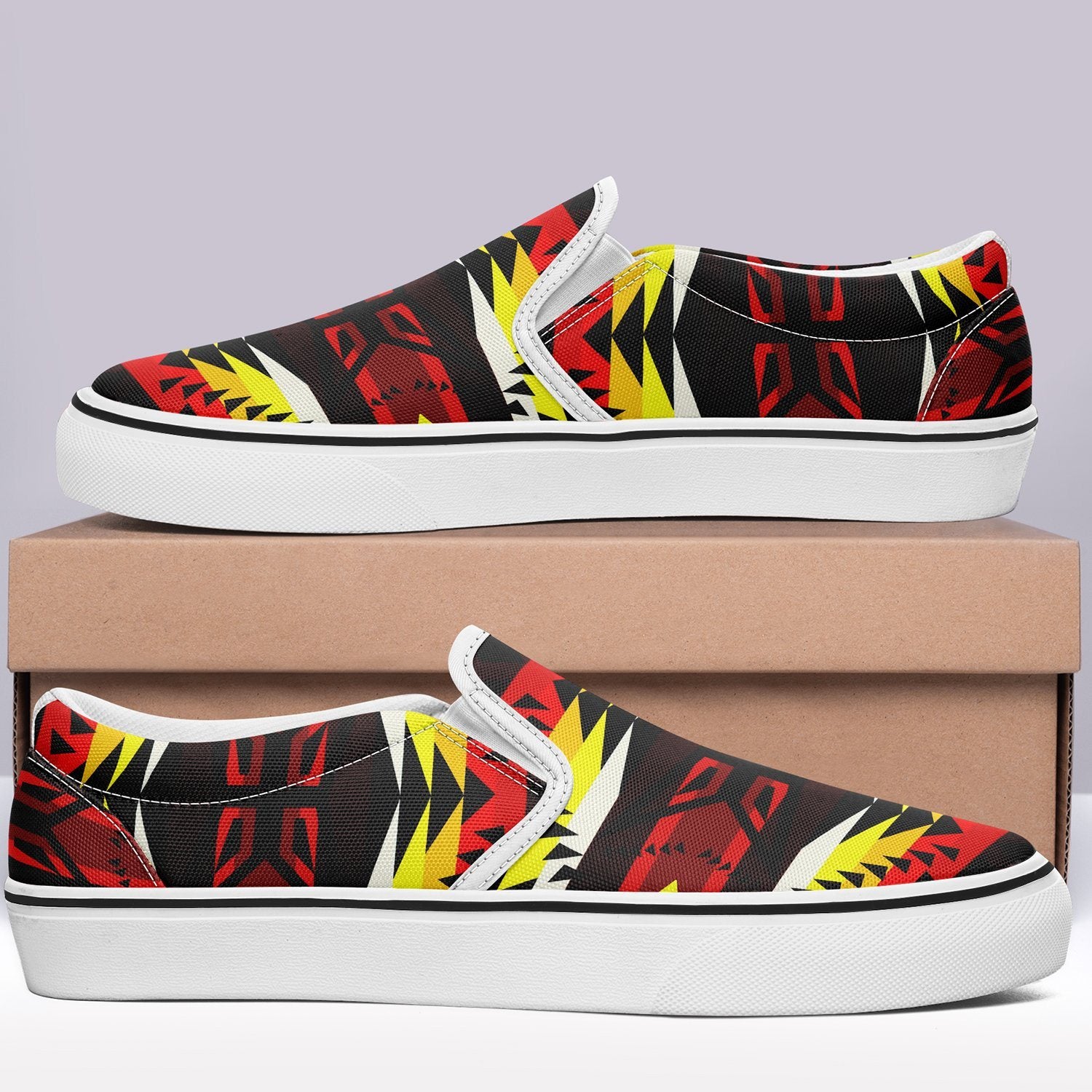 Canyon War Party Otoyimm Canvas Slip On Shoes 49 Dzine