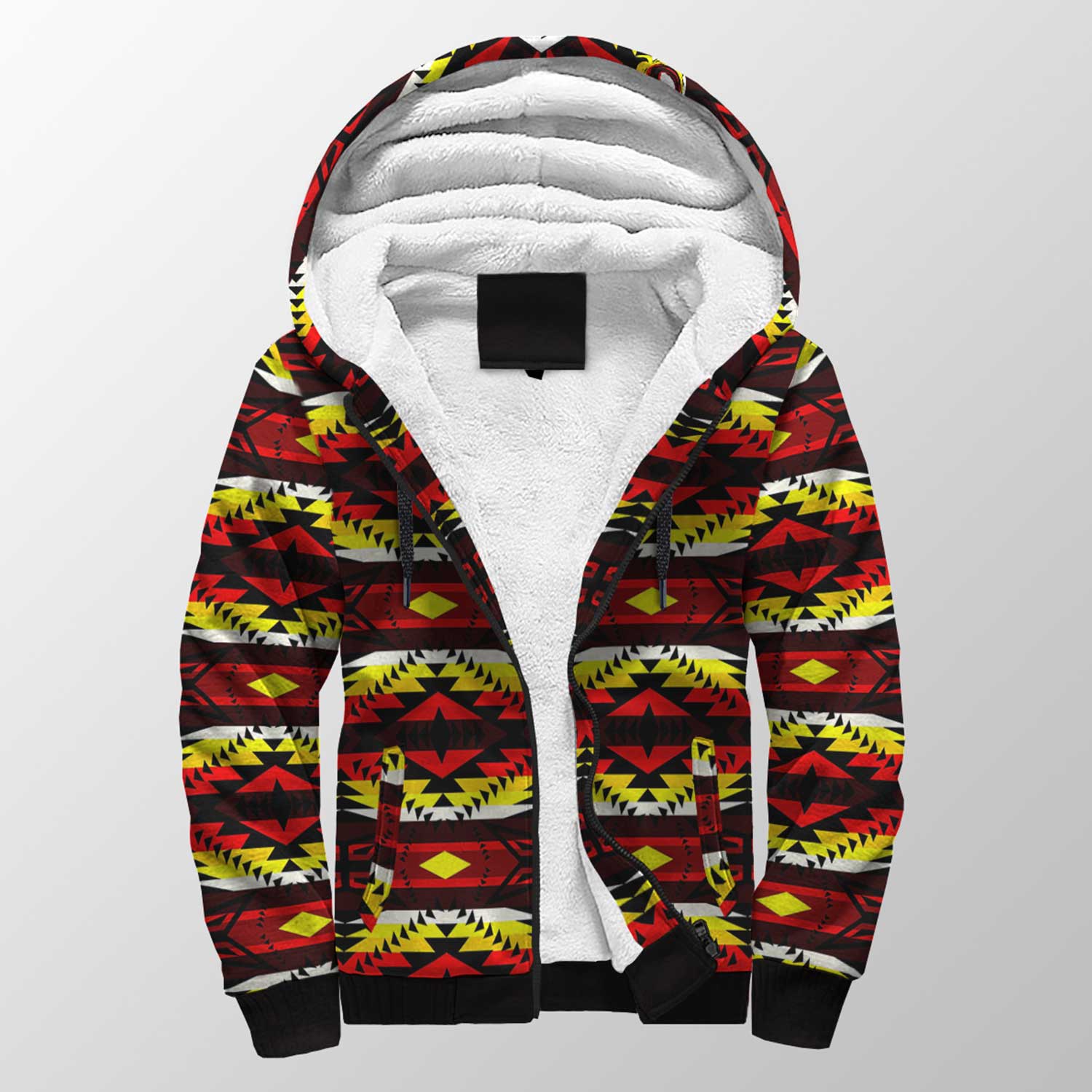 Canyon War Party Sherpa Hoodie 49 Dzine