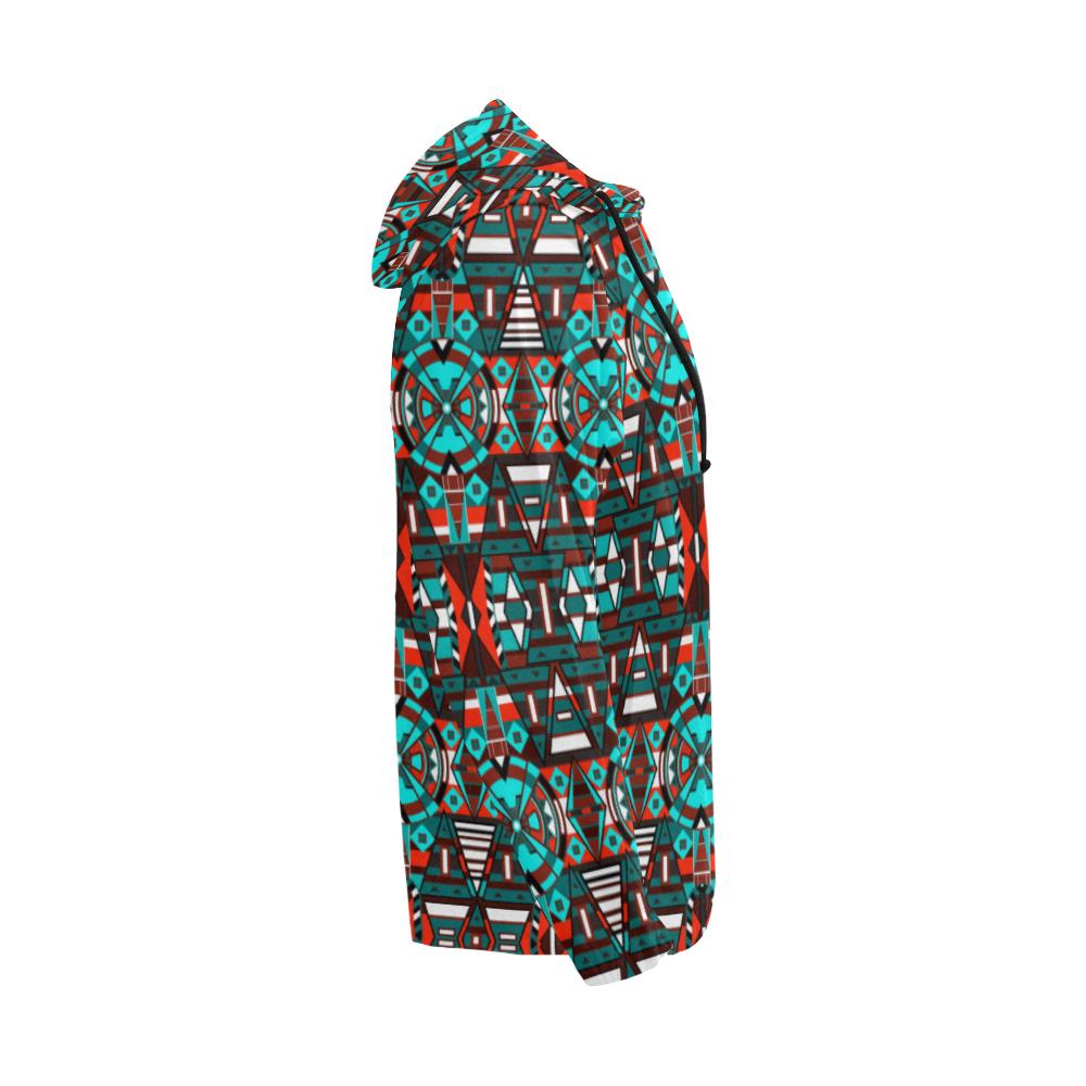 Captive Winter All Over Print Full Zip Hoodie for Men (Model H14) All Over Print Full Zip Hoodie for Men (H14) e-joyer