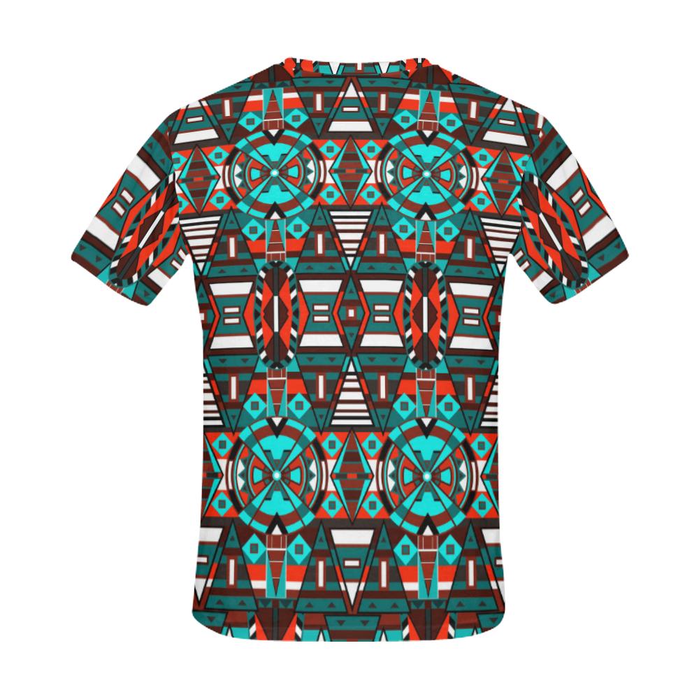 Captive Winter All Over Print T-Shirt for Men (USA Size) (Model T40) All Over Print T-Shirt for Men (T40) e-joyer