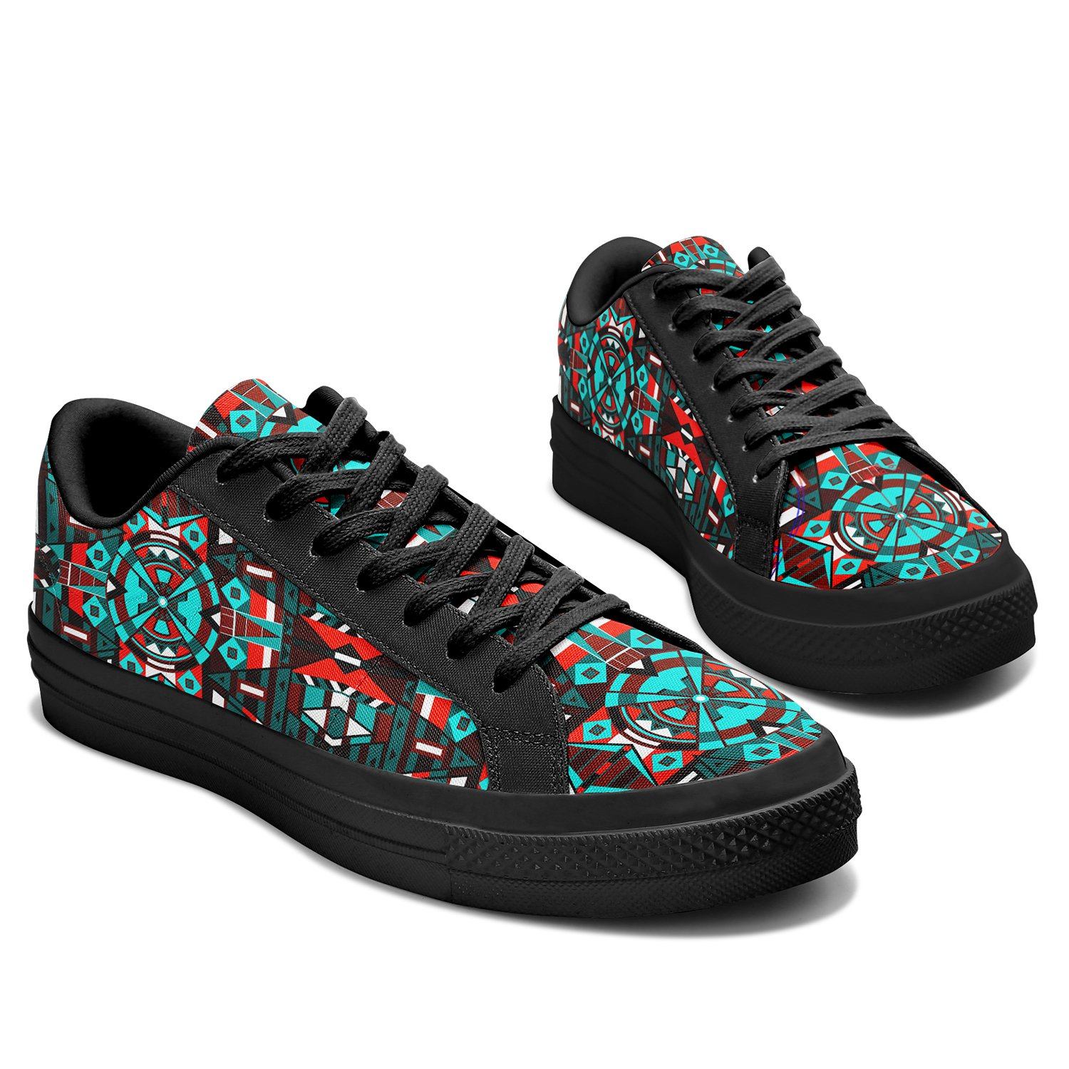 Captive Winter II Aapisi Low Top Canvas Shoes Black Sole 49 Dzine