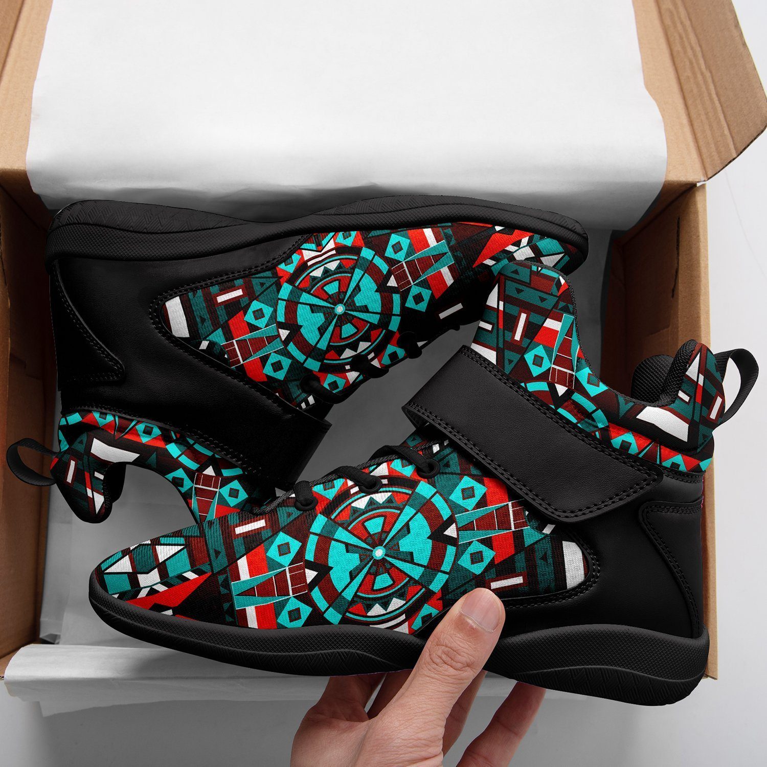 Captive Winter II Ipottaa Basketball / Sport High Top Shoes - Black Sole 49 Dzine