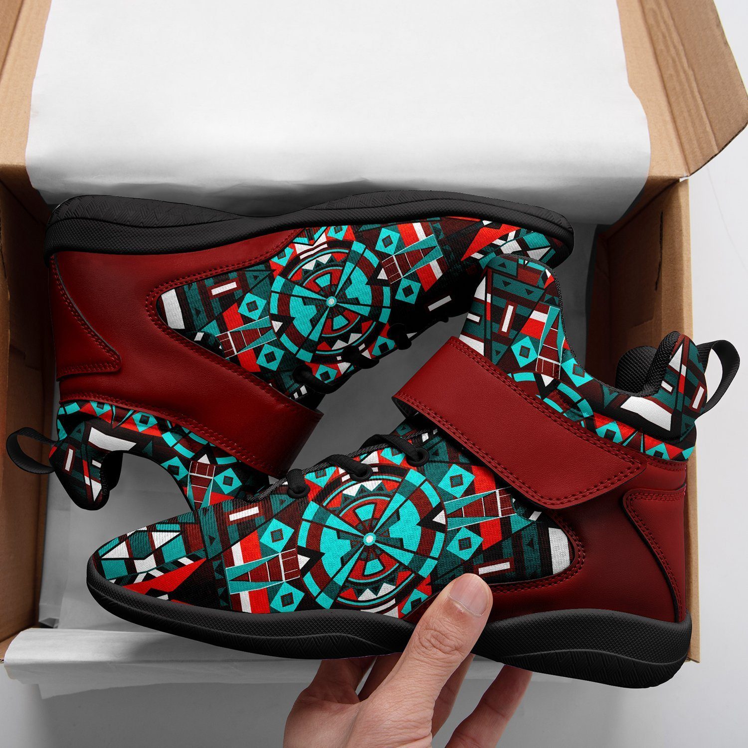 Captive Winter II Ipottaa Basketball / Sport High Top Shoes - Black Sole 49 Dzine