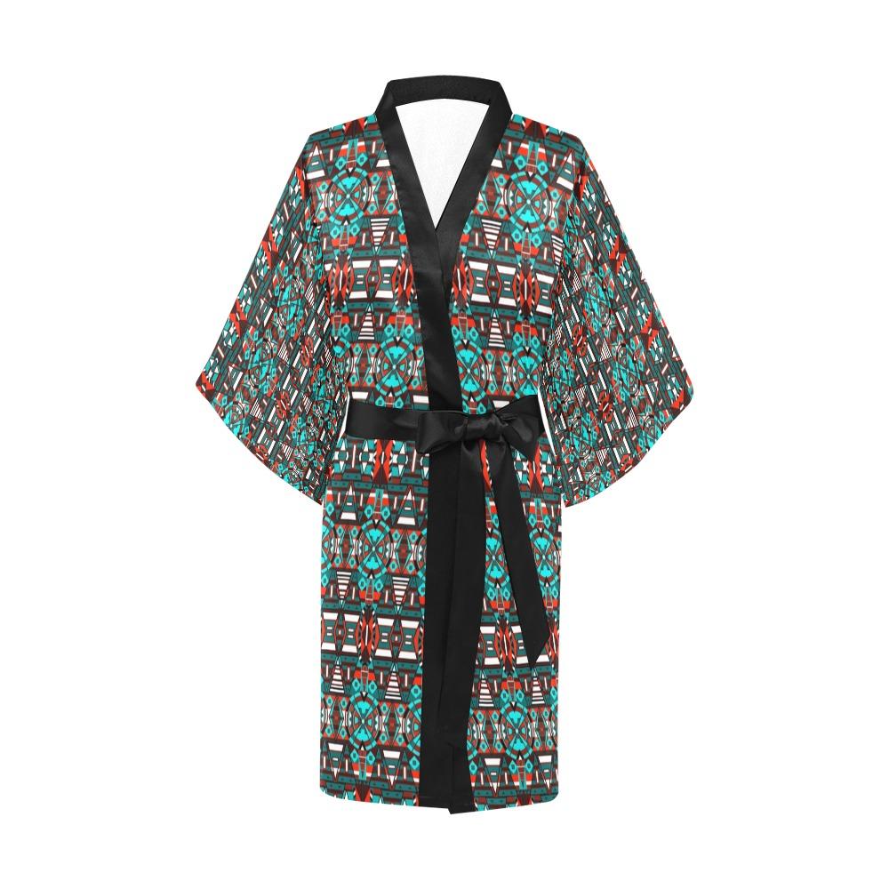 Captive Winter Kimono Robe Artsadd