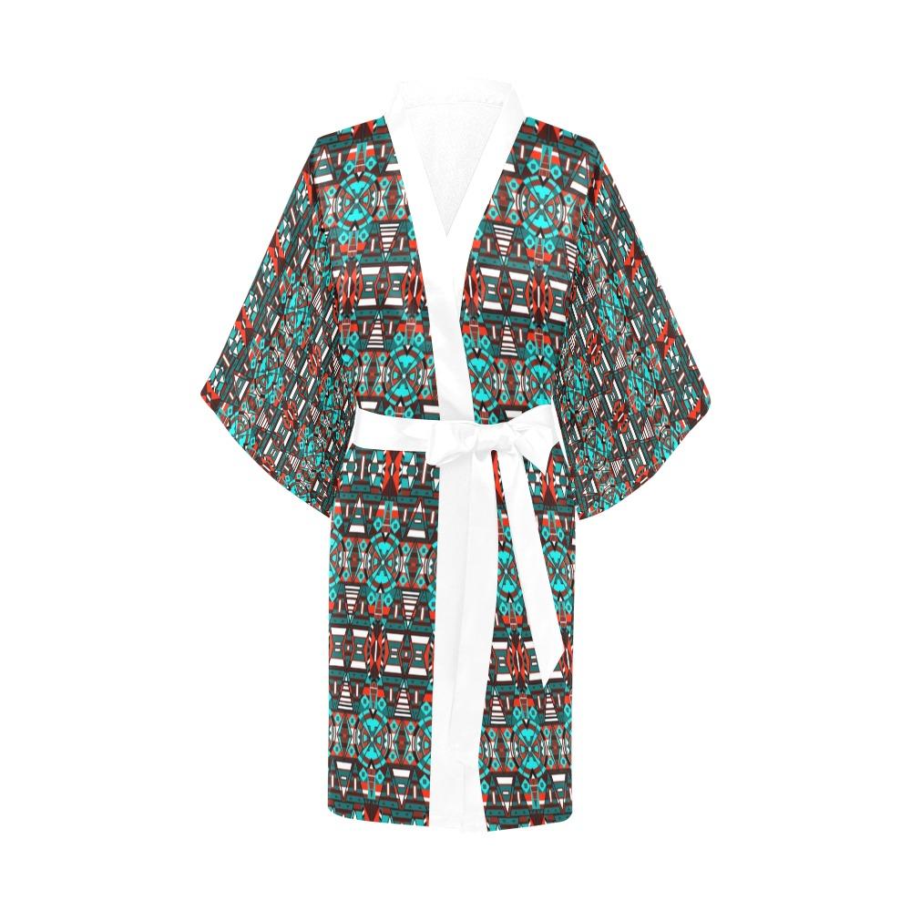 Captive Winter Kimono Robe Artsadd