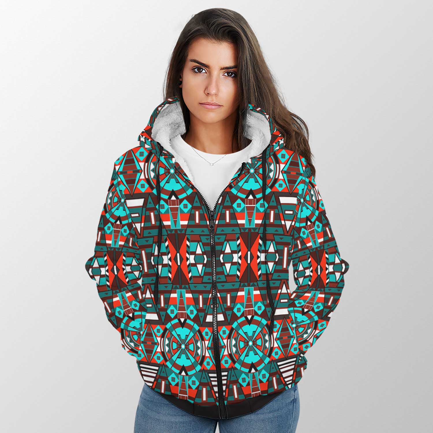 Captive Winter Sherpa Hoodie 49 Dzine