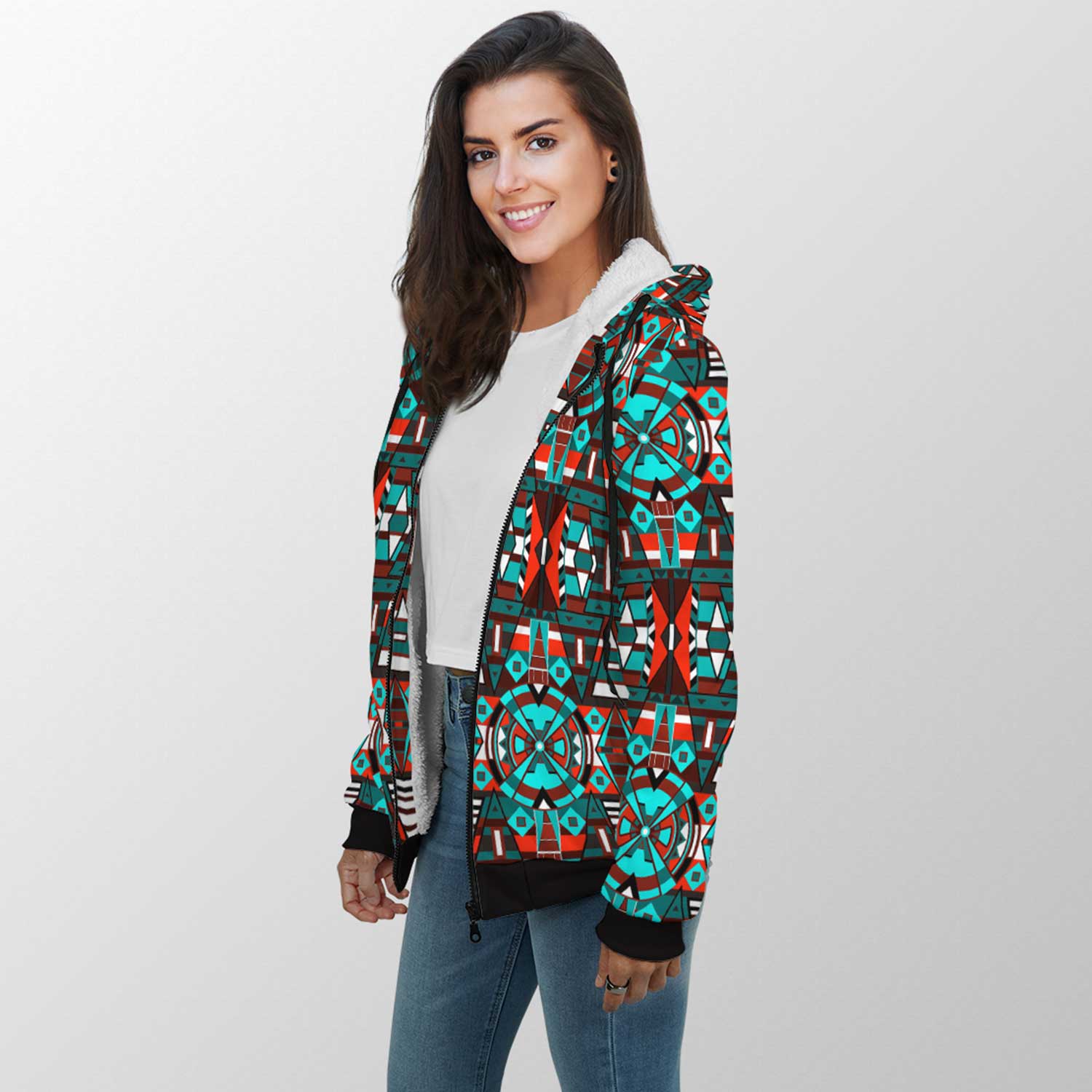 Captive Winter Sherpa Hoodie 49 Dzine