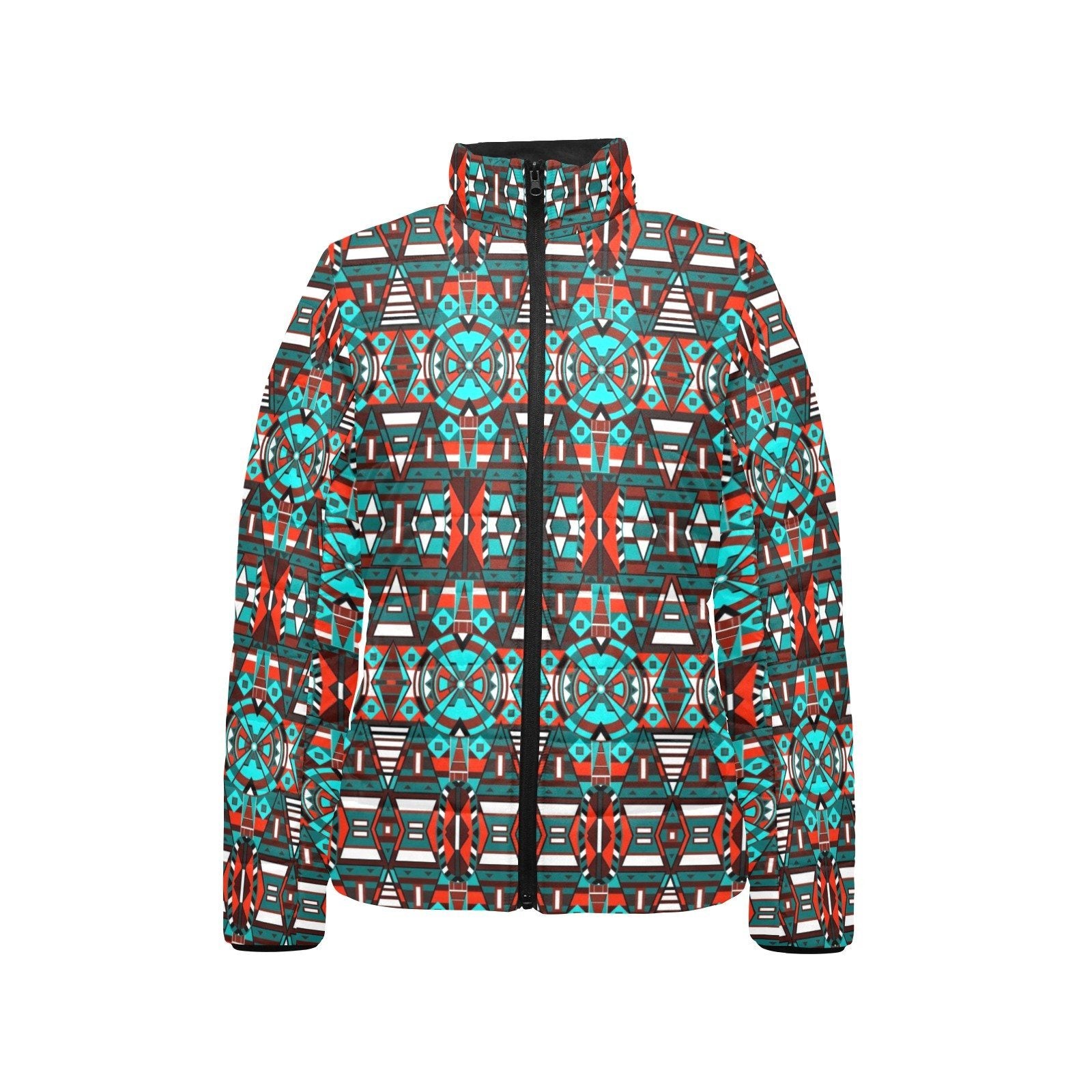 Captive Winter Women's Stand Collar Padded Jacket (Model H41) jacket e-joyer