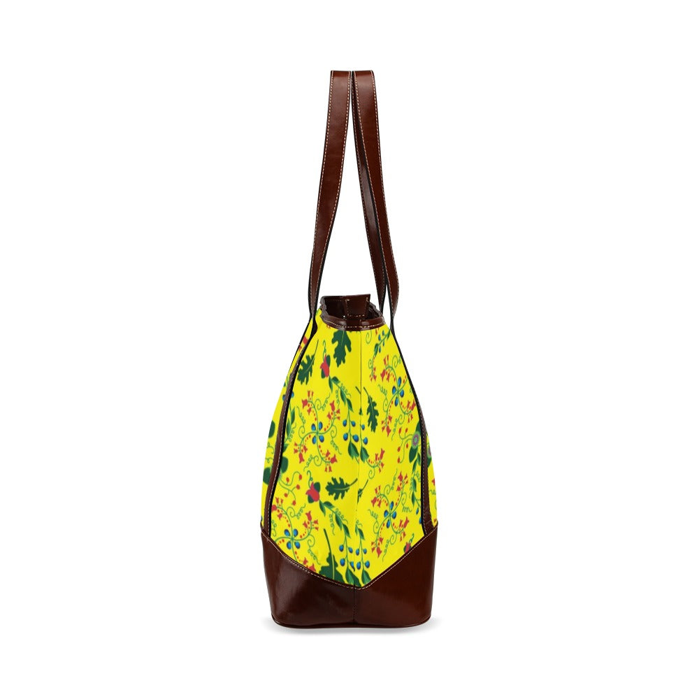 Vine Life Lemon Tote Handbag