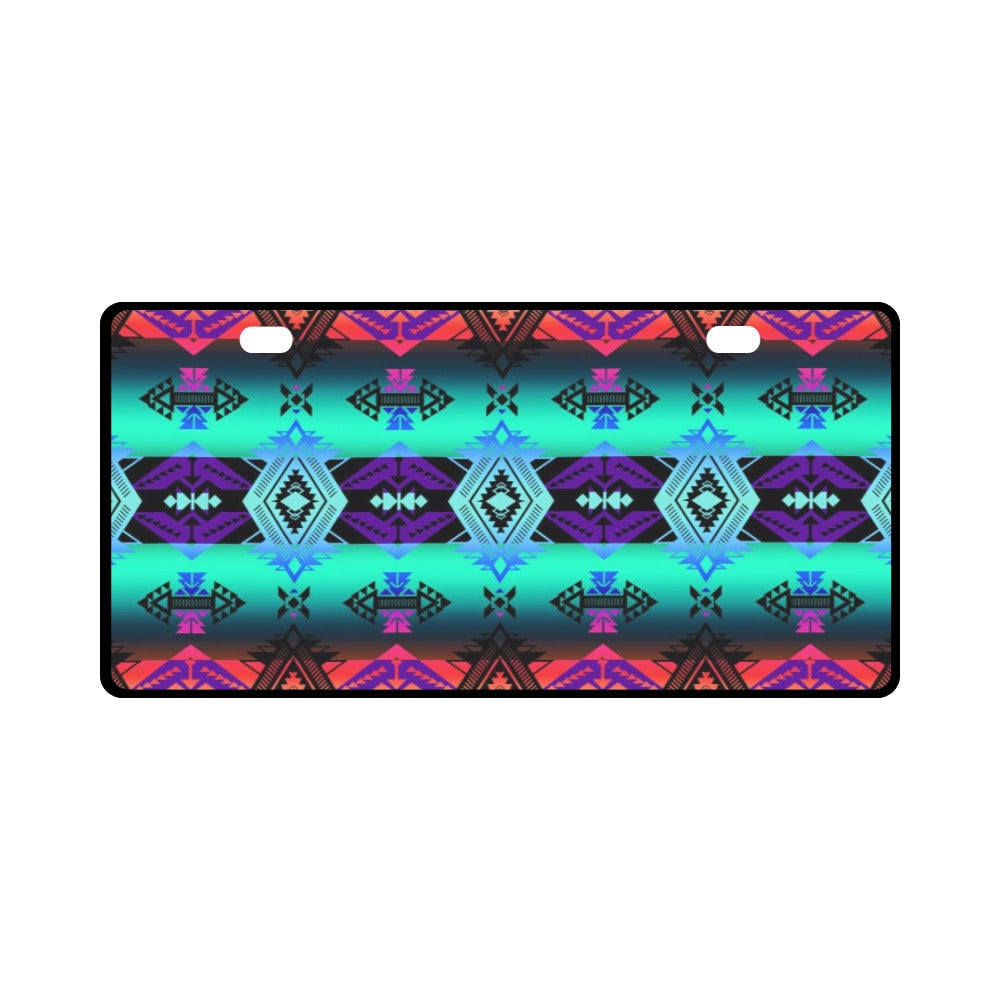 Sovereign Nation Sunrise License Plate