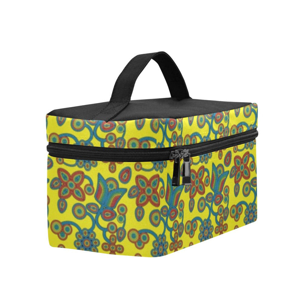 Sky Tomorrow Satin Cosmetic Bag/Large