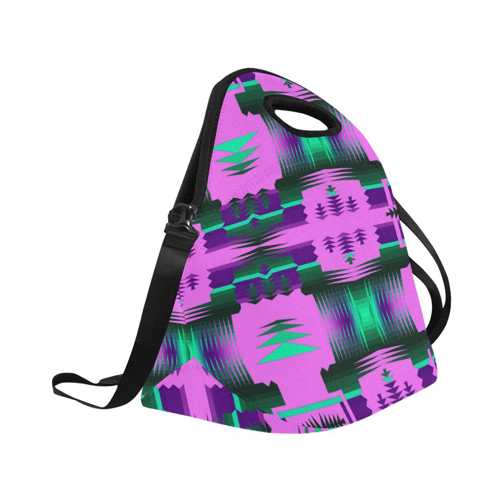 Cheyenne Sunset Sage Large Insulated Neoprene Lunch Bag That Replaces Your Purse (Model 1669) Neoprene Lunch Bag/Large (1669) e-joyer