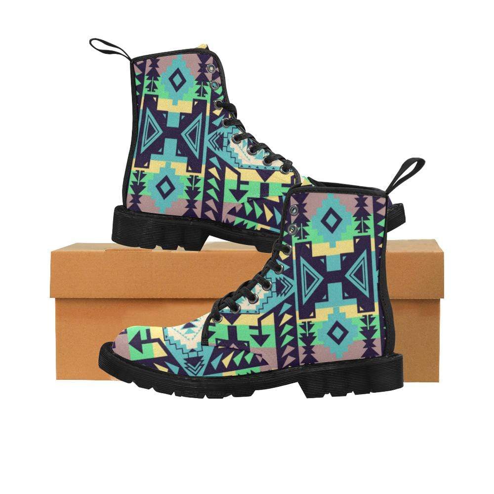 Chiefs Mountain 100 Boots for Men (Black) (Model 1203H) Martin Boots for Men (Black) (1203H) e-joyer