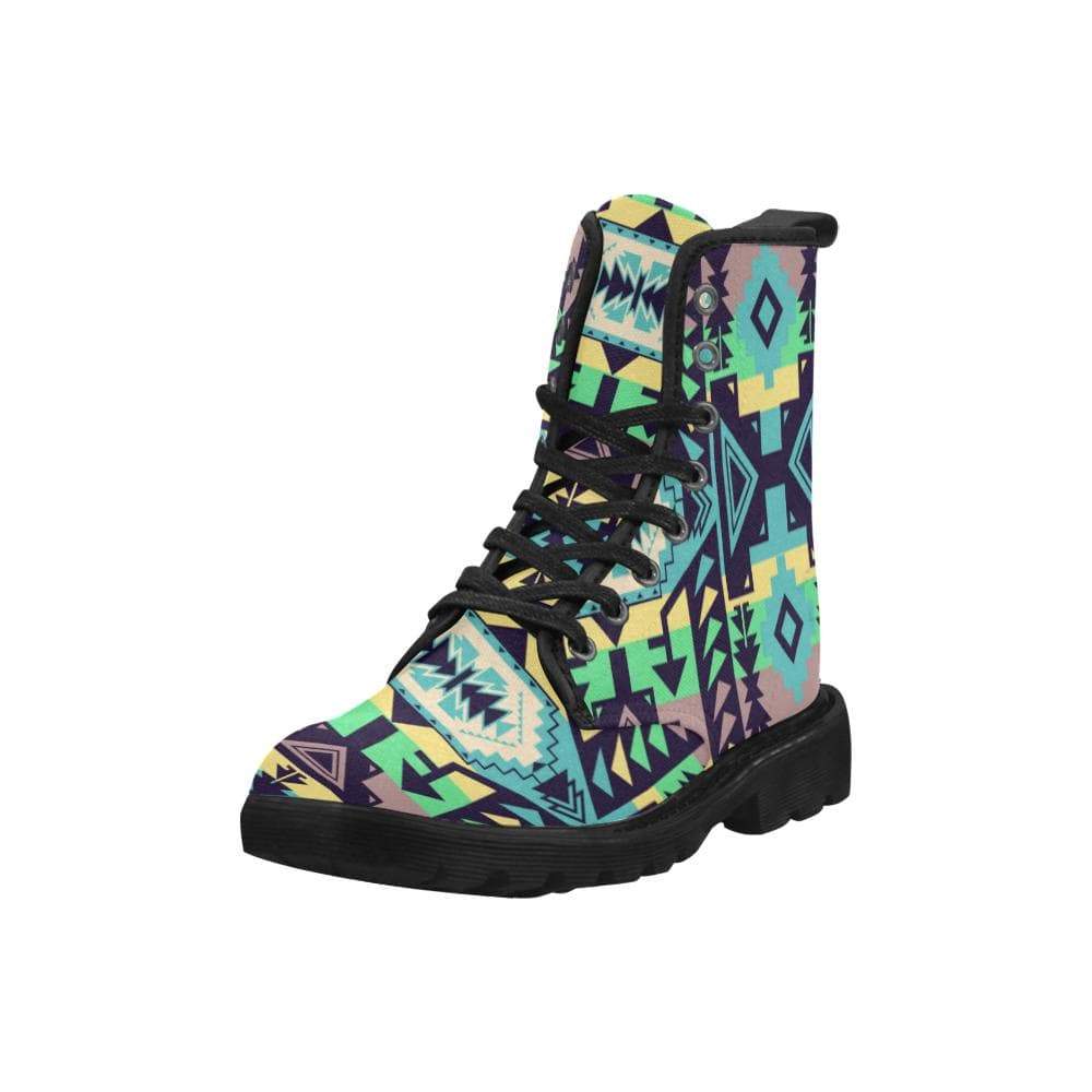 Chiefs Mountain 100 Boots for Men (Black) (Model 1203H) Martin Boots for Men (Black) (1203H) e-joyer