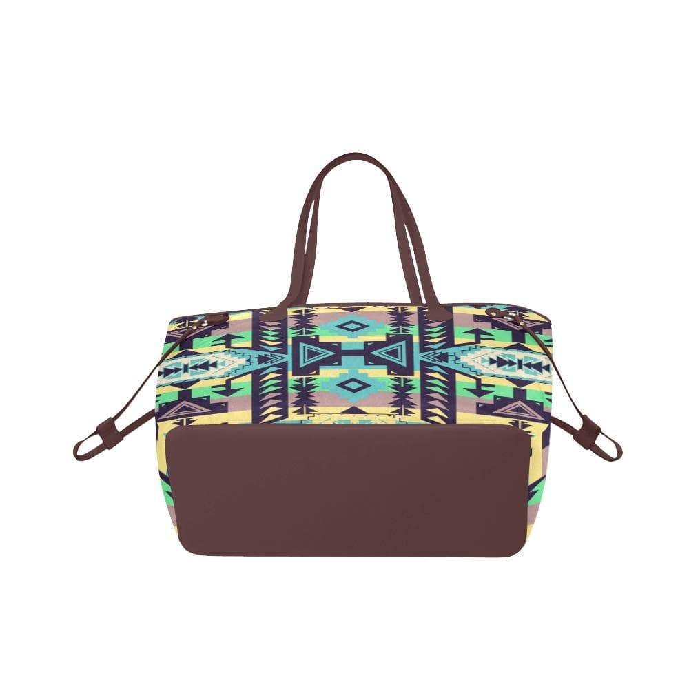 Chiefs Mountain 100 Clover Canvas Tote Bag (Model 1661) Clover Canvas Tote Bag (1661) e-joyer
