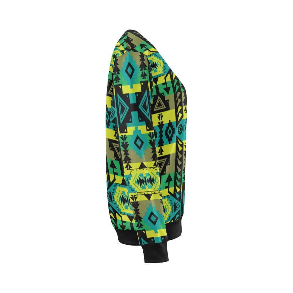 Chiefs Mountain All Over Print Crewneck Sweatshirt for Women (Model H18) Crewneck Sweatshirt for Women (H18) e-joyer