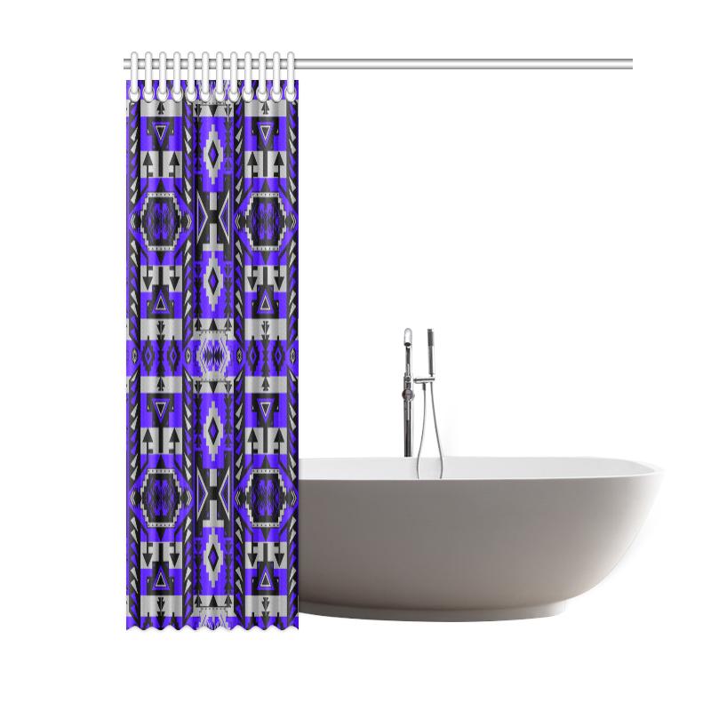 Chiefs Mountain Blue Ridge Shower Curtain 60"x72" Shower Curtain 60"x72" e-joyer