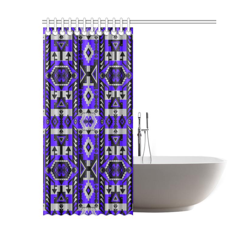 Chiefs Mountain Blue Ridge Shower Curtain 60"x72" Shower Curtain 60"x72" e-joyer