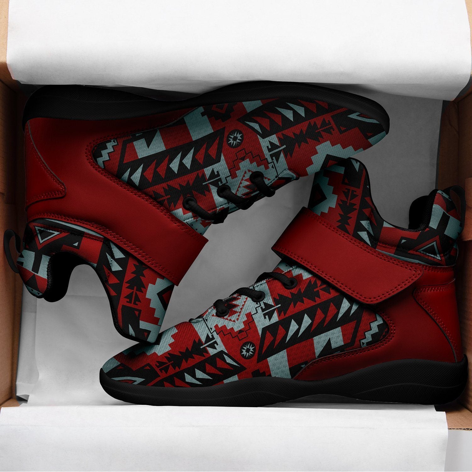 Chiefs Mountain Candy Sierra Dark Ipottaa Basketball / Sport High Top Shoes - Black Sole 49 Dzine