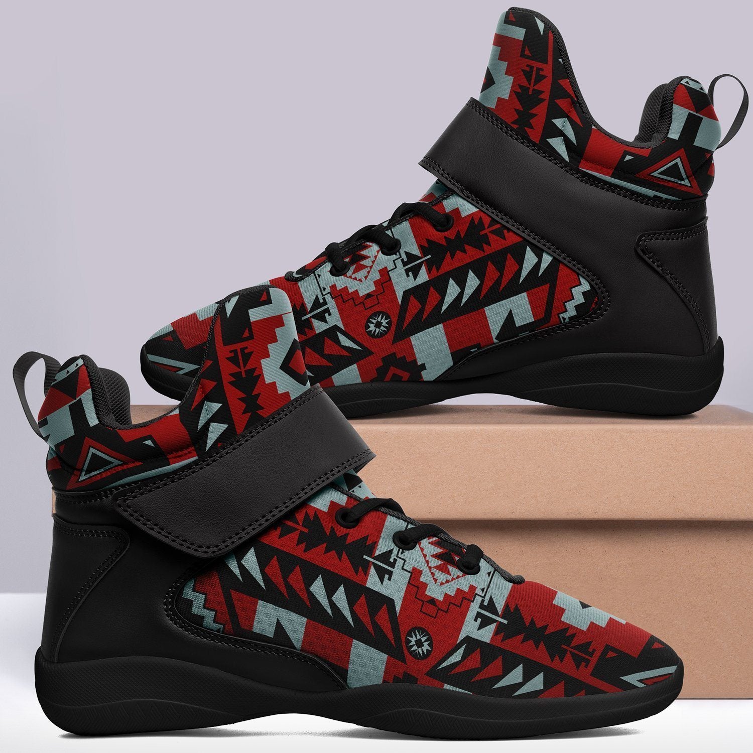 Chiefs Mountain Candy Sierra Dark Ipottaa Basketball / Sport High Top Shoes - Black Sole 49 Dzine