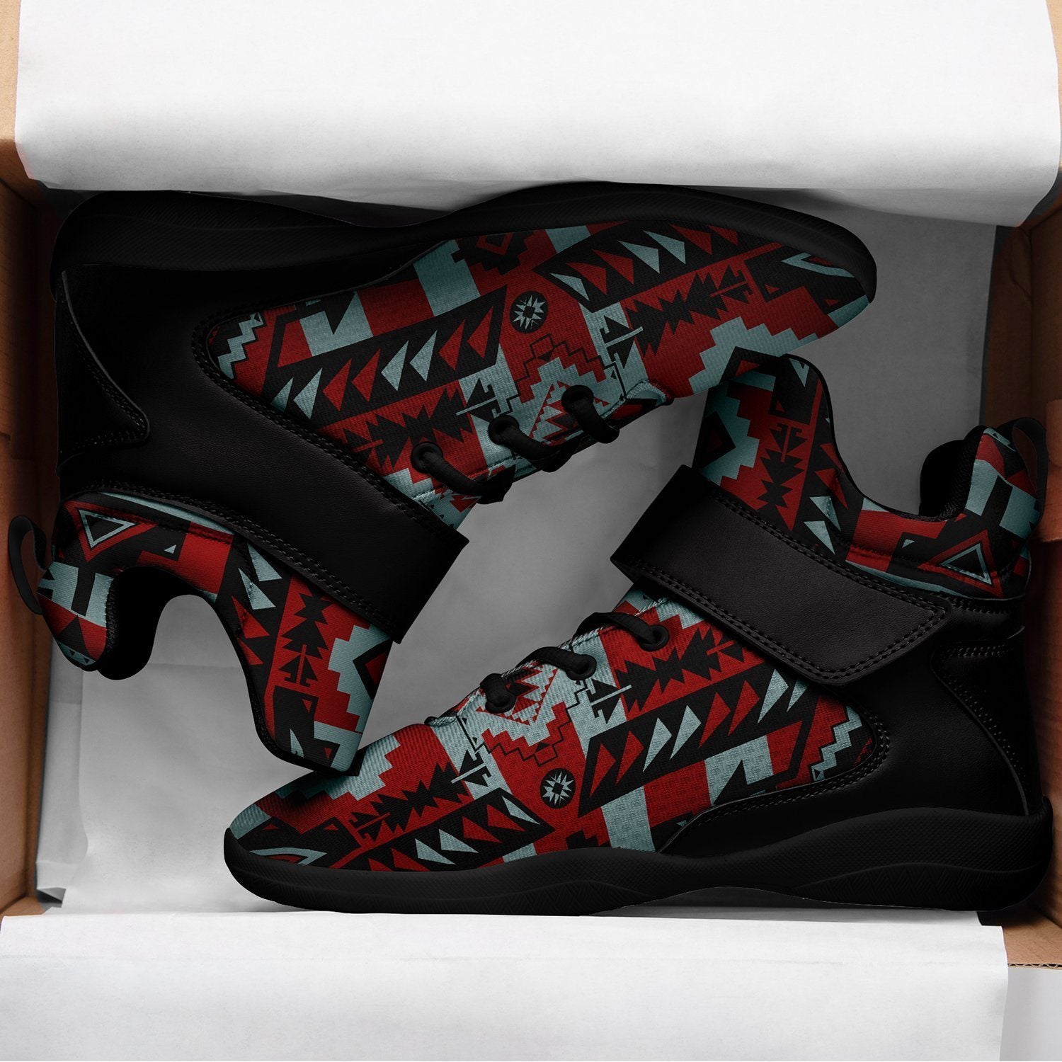 Chiefs Mountain Candy Sierra Dark Ipottaa Basketball / Sport High Top Shoes - Black Sole 49 Dzine