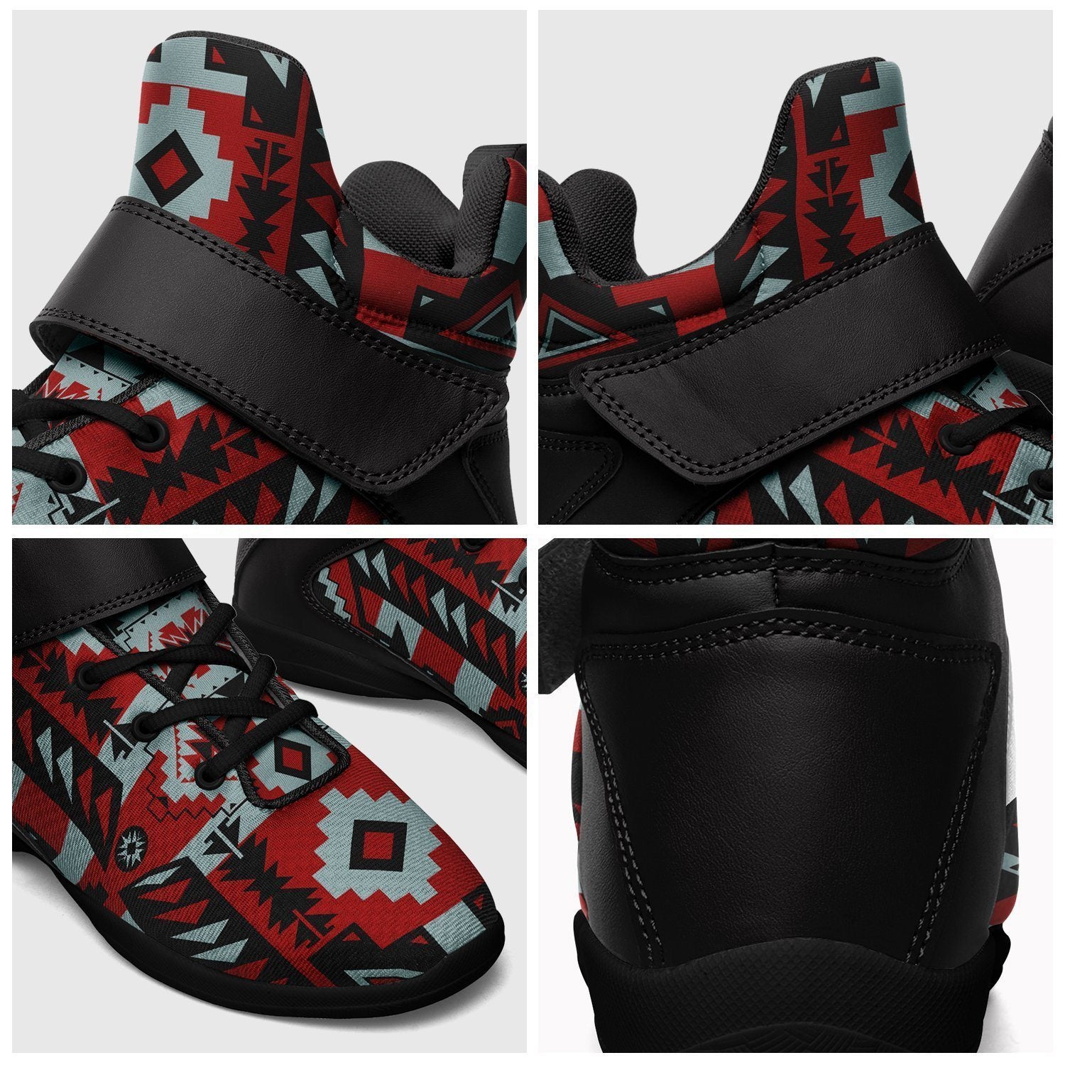 Chiefs Mountain Candy Sierra Dark Ipottaa Basketball / Sport High Top Shoes - Black Sole 49 Dzine