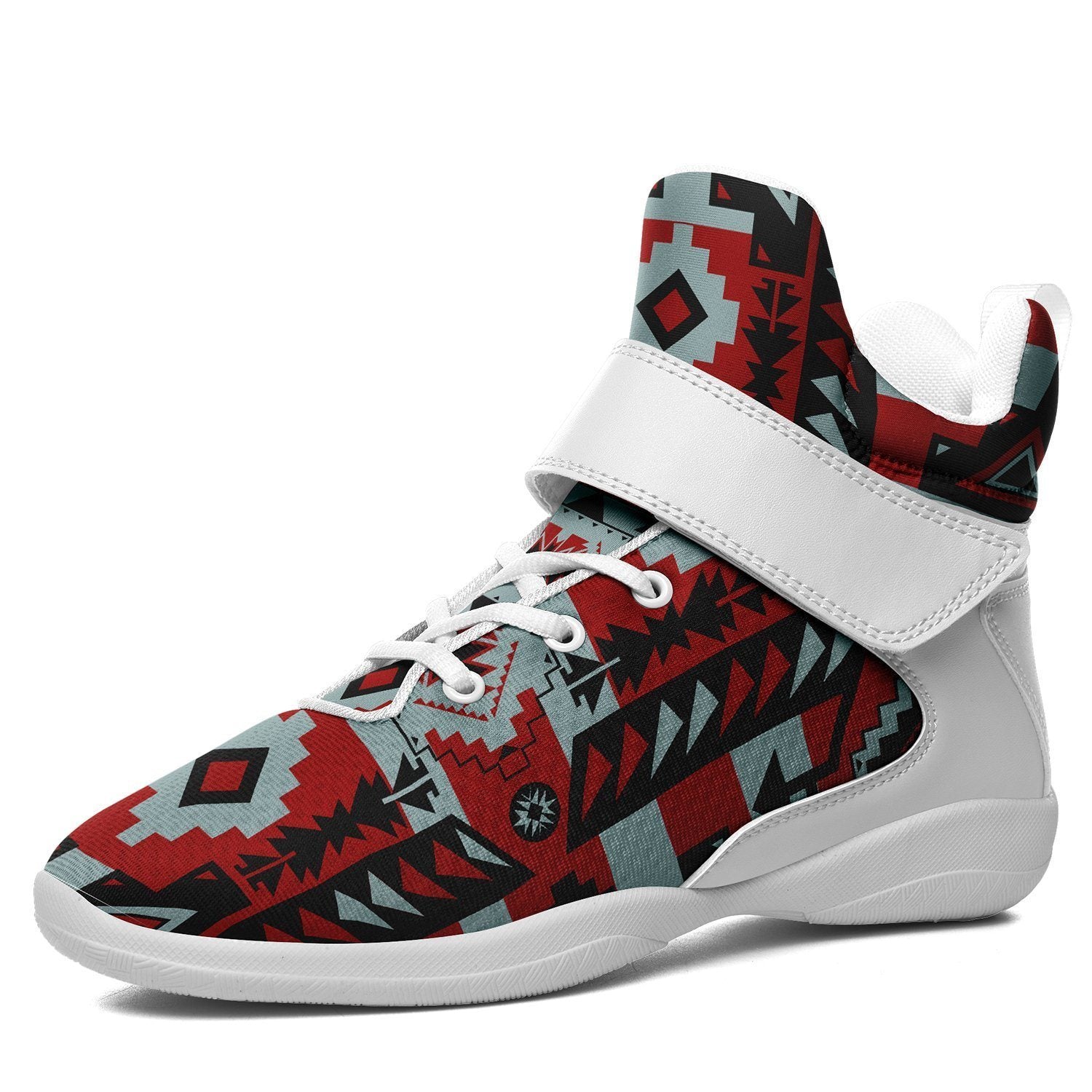 Chiefs Mountain Candy Sierra Dark Ipottaa Basketball / Sport High Top Shoes - White Sole 49 Dzine US Men 7 / EUR 40 White Sole with White Strap 