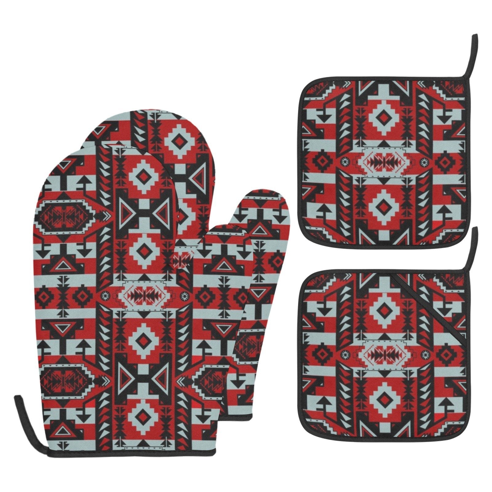 Chiefs Mountain Candy Sierra Dark Oven Mitt & Pot Holder Oven Mitt & Pot Holder e-joyer