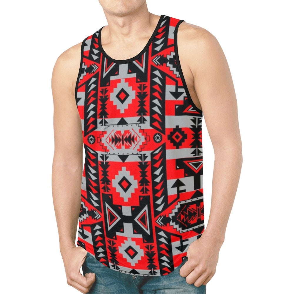 Chiefs Mountain Candy Sierra New All Over Print Tank Top for Men (Model T46) New All Over Print Tank Top for Men (T46) e-joyer