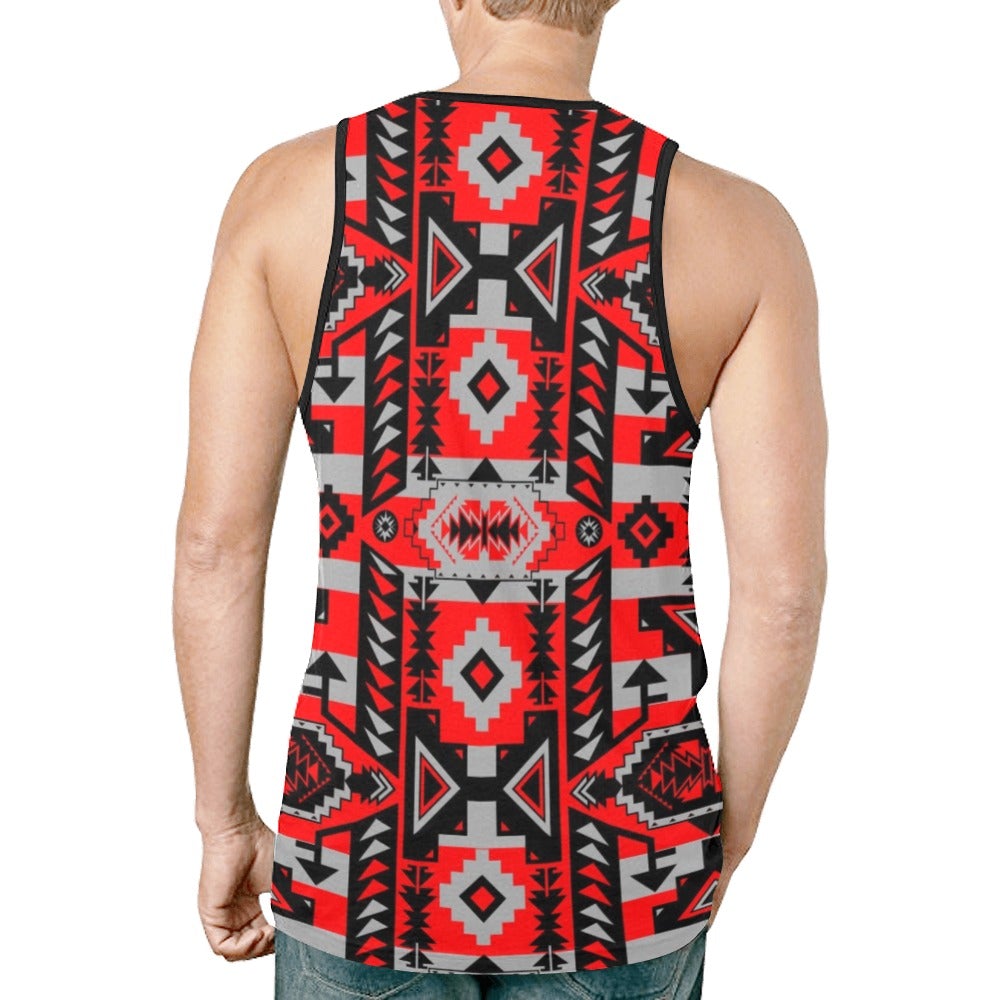 Chiefs Mountain Candy Sierra New All Over Print Tank Top for Men (Model T46) New All Over Print Tank Top for Men (T46) e-joyer