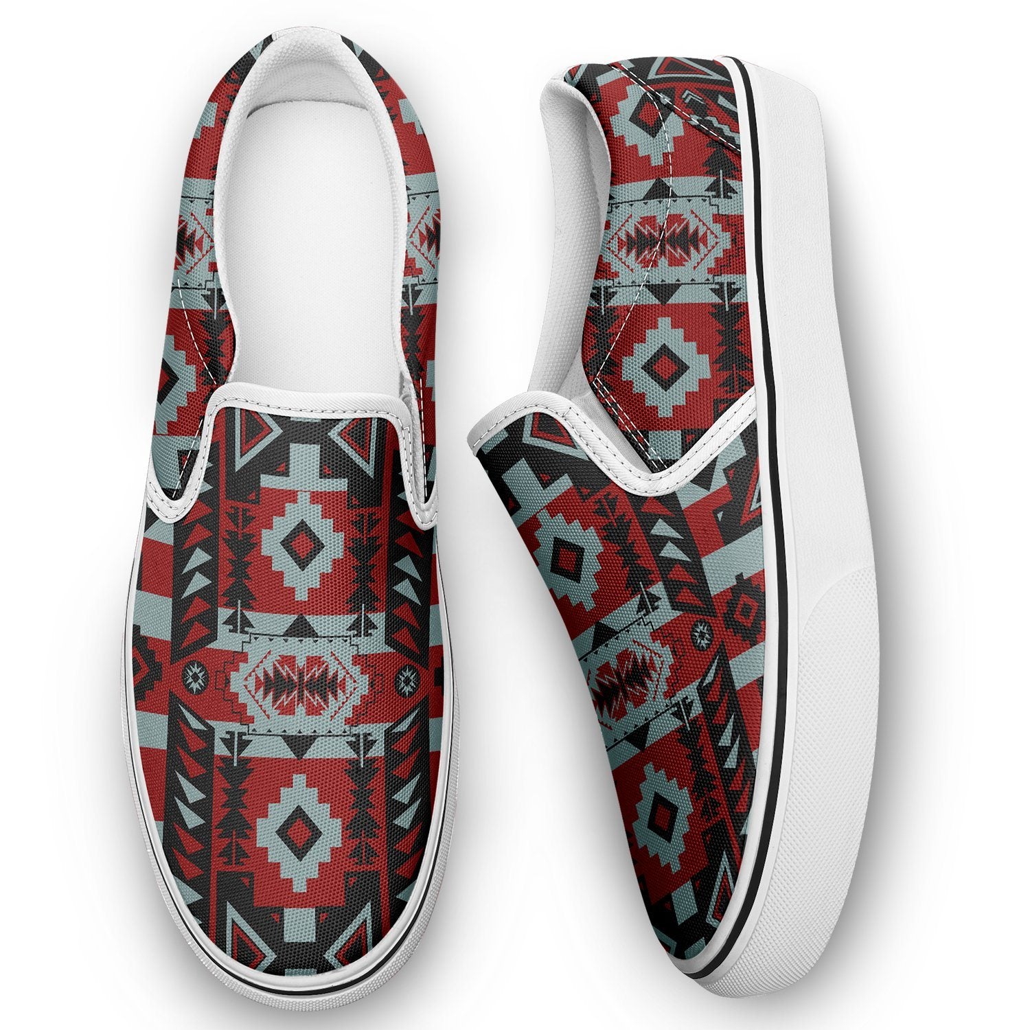 Chiefs Mountain Candy Sierra Otoyimm Canvas Slip On Shoes 49 Dzine