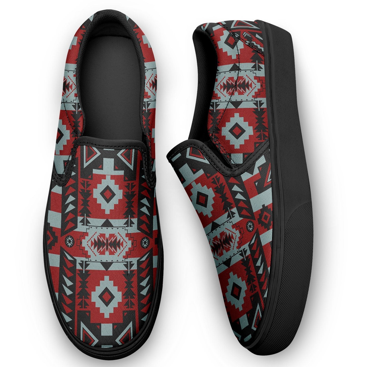 Chiefs Mountain Candy Sierra Otoyimm Canvas Slip On Shoes 49 Dzine