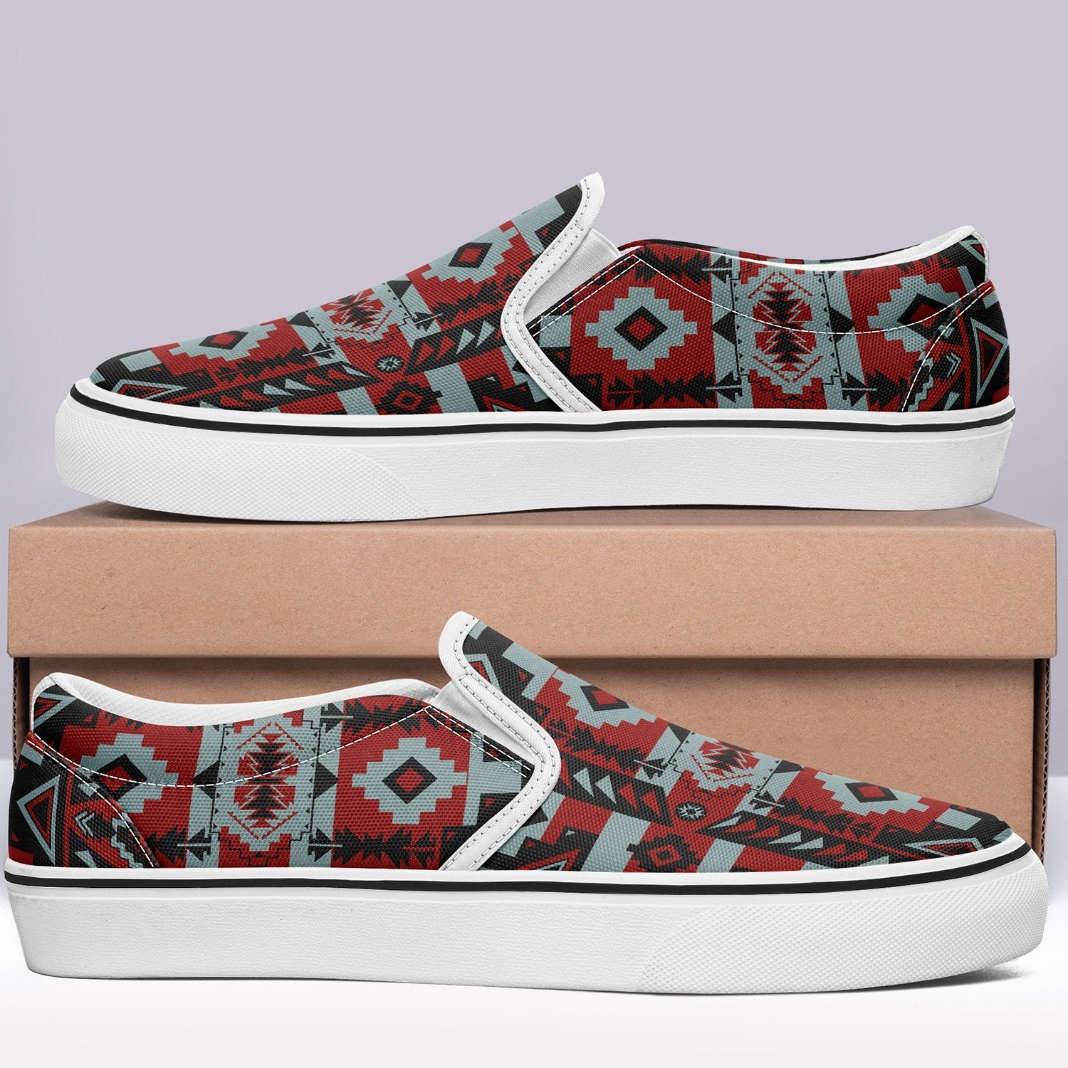 Chiefs Mountain Candy Sierra Otoyimm Canvas Slip On Shoes 49 Dzine