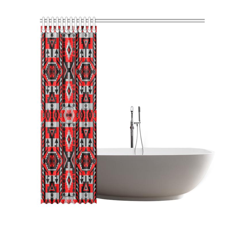 Chiefs Mountain Candy Sierra Shower Curtain 60"x72" Shower Curtain 60"x72" e-joyer