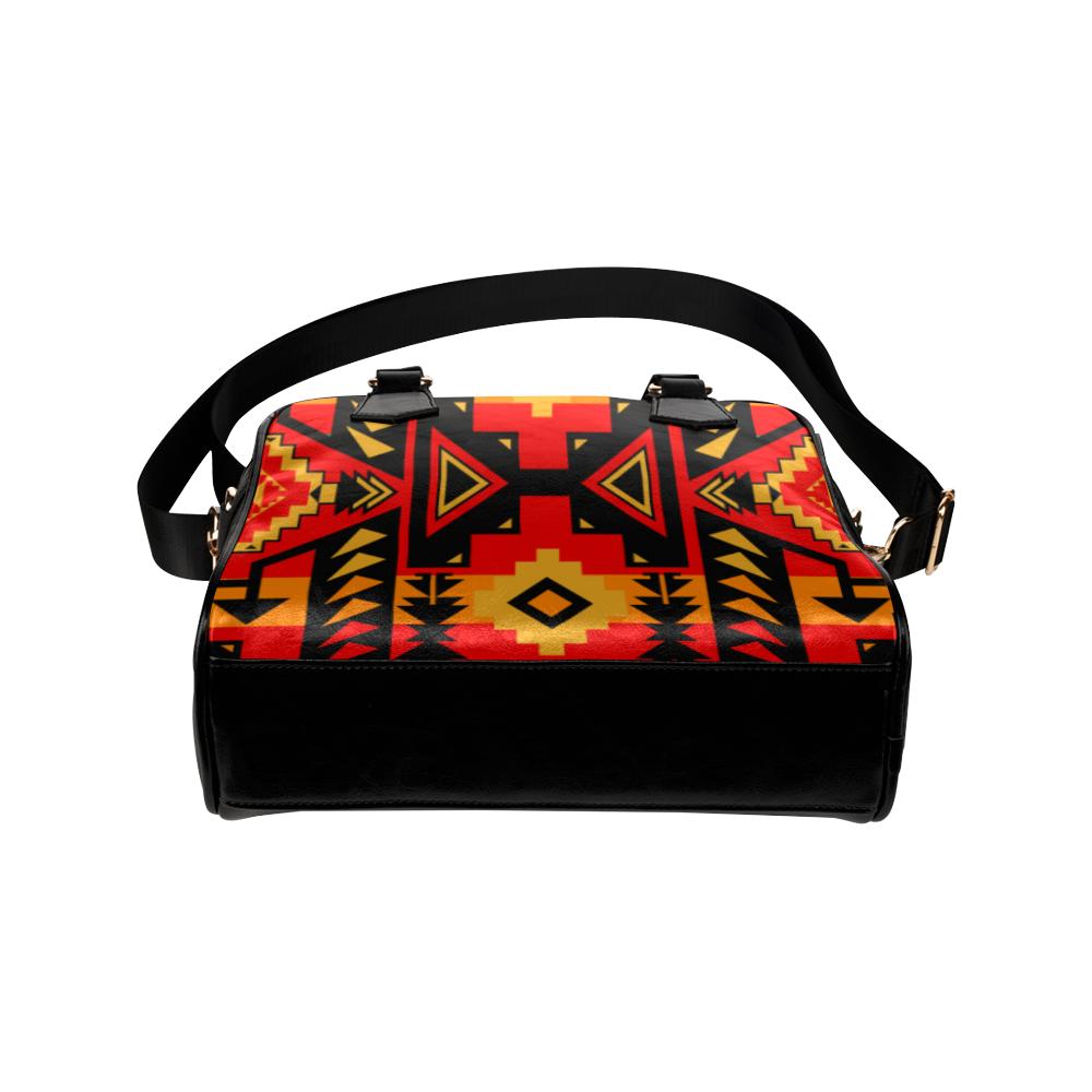 Chiefs Mountain Fire Shoulder Handbag (Model 1634) Shoulder Handbags (1634) e-joyer