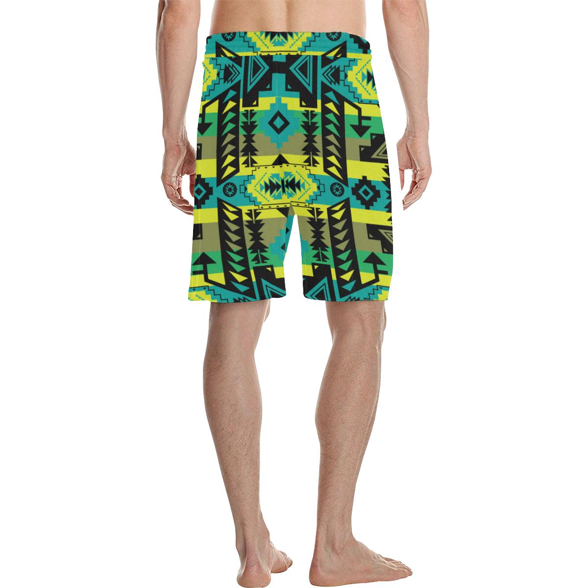 Chiefs Mountain Men's All Over Print Casual Shorts (Model L23) Men's Casual Shorts (L23) e-joyer
