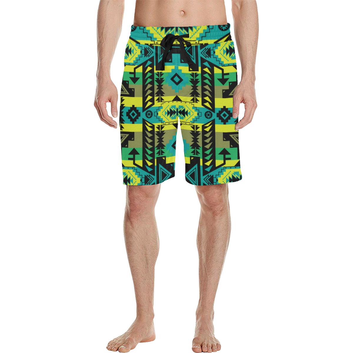 Chiefs Mountain Men's All Over Print Casual Shorts (Model L23) Men's Casual Shorts (L23) e-joyer